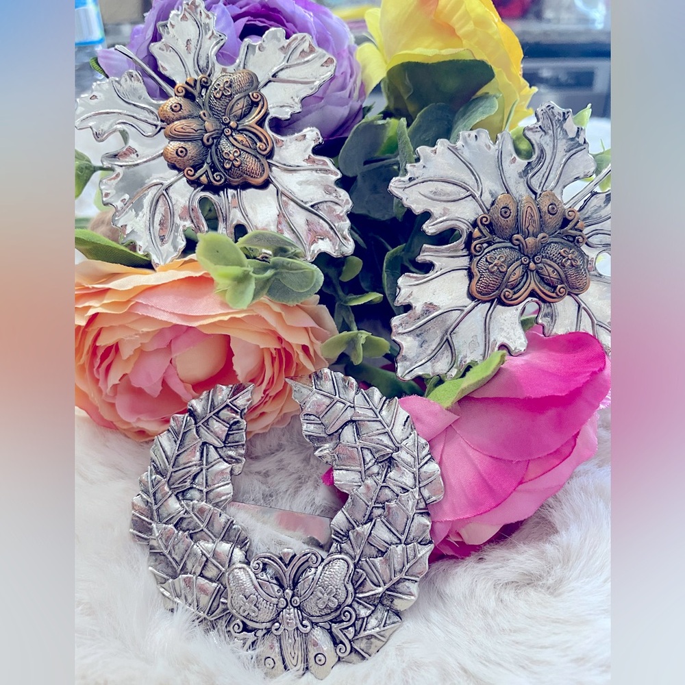 Silvia Dahl Designer Clip Brooches